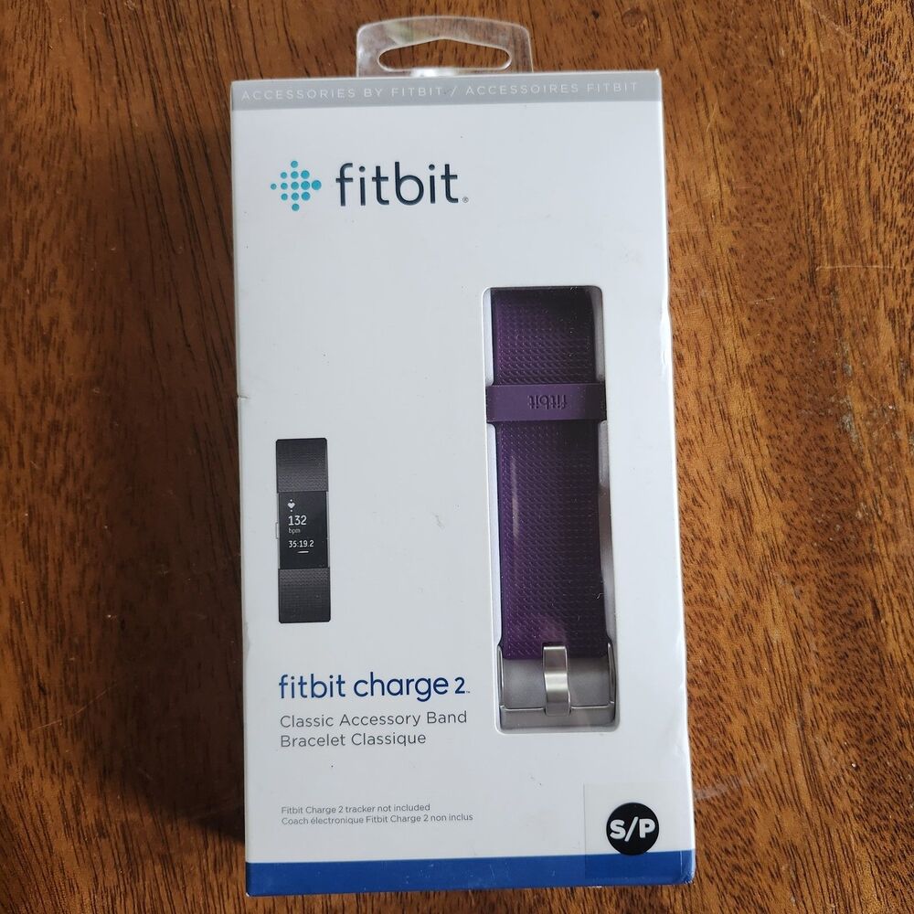 Fitbit Charge 2 Classic Accessory Band Purple Small S/P Original New Strap